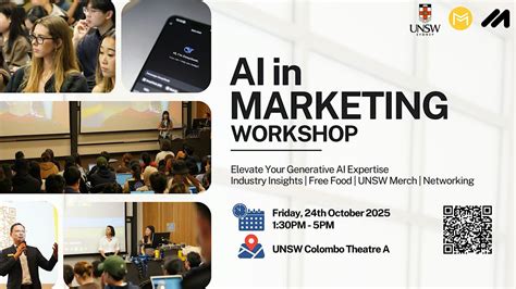 AI in Marketing Workshop, UNSW Colombo Theatre A (K-B16-LG03), Sydney ...