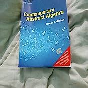 Buy Contemporary Abstract Algebra Book Online at Low Prices in India ...