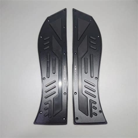 Jual Bordes Footrest Aerox 155 Connected Black Diamond CNC Quality ...