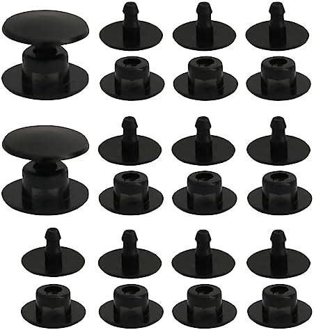 Croc Replacement Rivets yyangz 12 Sets Black Croc Replacement Rivets ...