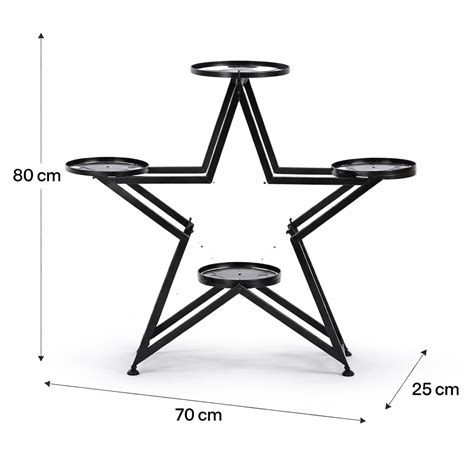 Anasay Modern Metal Flower Stands