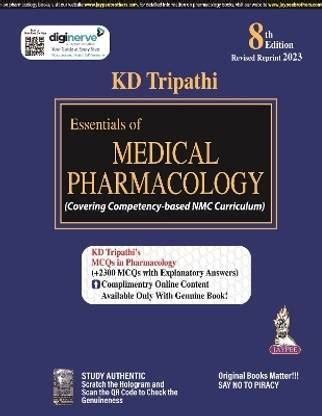 Essentials of Medical Pharmacology: Buy Essentials of Medical ...