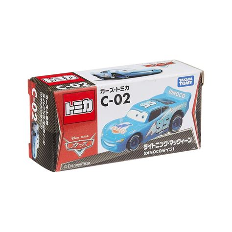 Tomica Disney Pixar Cars Lighting McQueen Dinoco Ver C-02 – Unbox Japan