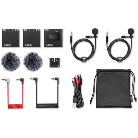 Godox Virso S M2 Wireless Microphone System for Sony Cameras and ...