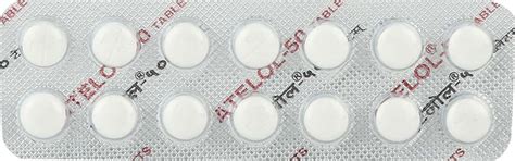 Atelol 50 MG Tablet (14): Uses, Side Effects, Price & Dosage | PharmEasy
