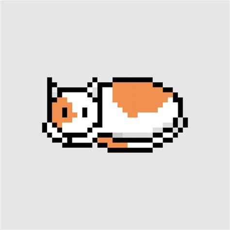 Пиксельный кот Изображения – скачать бесплатно на Freepik