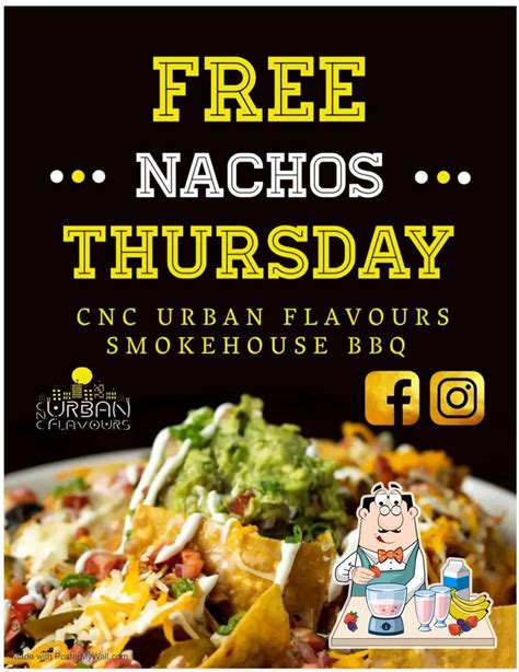 CNC Urban Flavours Smokehouse BBQ in Prestatyn - Restaurant menu