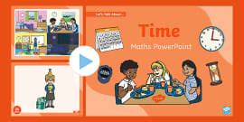 👉 Talk About Time Maths Activity (teacher made) - Twinkl