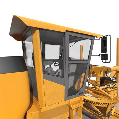 3D Road Grader Rigged model | 3D Molier International