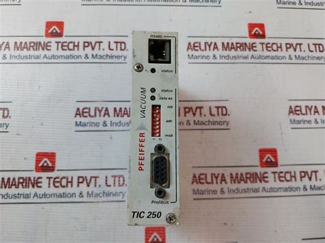 Pfeiffer Vacuum Tic 250 Profibus-dp Converter Gateway For Drive Unit ...
