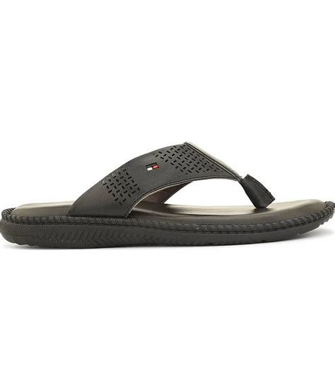 PRODOCK Black Men's Thong Flip Flop