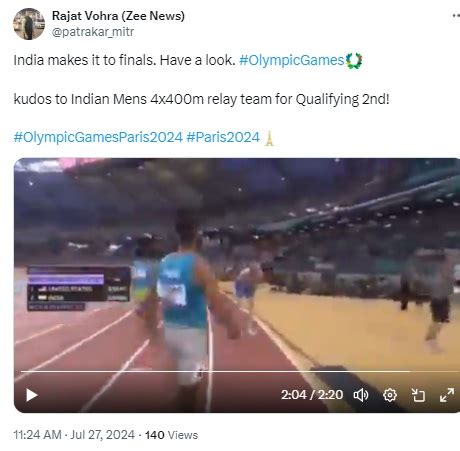 Fact Check: Video Of Indian Men’s Relay Team Qualifying For 2023 World ...