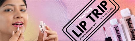 BAKED BEAUTY Lip Trip Lip Oils | Pack of 7 | 2.5ml Each | Hydrating ...