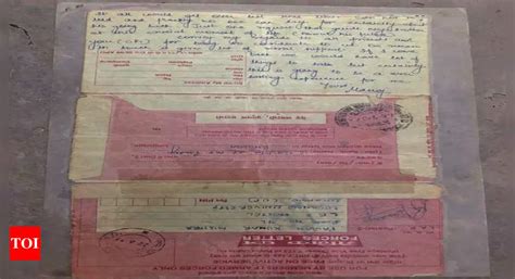 Had Close Shave With Death 4 Times: Letter From Martyr | Lucknow News ...