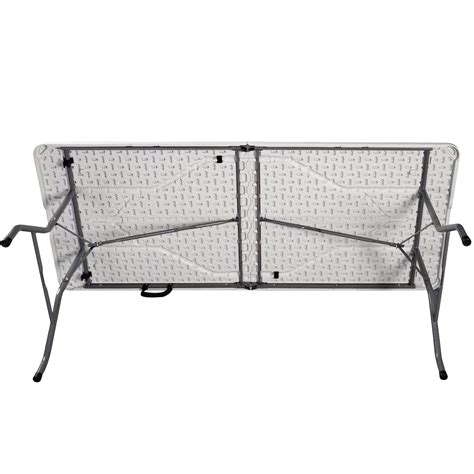 Portable White Folding Table - 6ft Length by YouYeap India | Ubuy