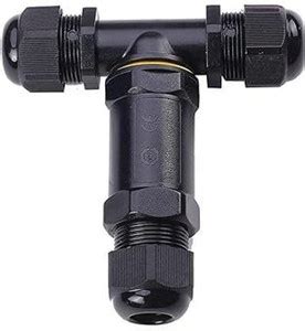 POWER CONNECT IP68-3, 4 & 5 Pin T- Type Waterproof Connector (Small ...