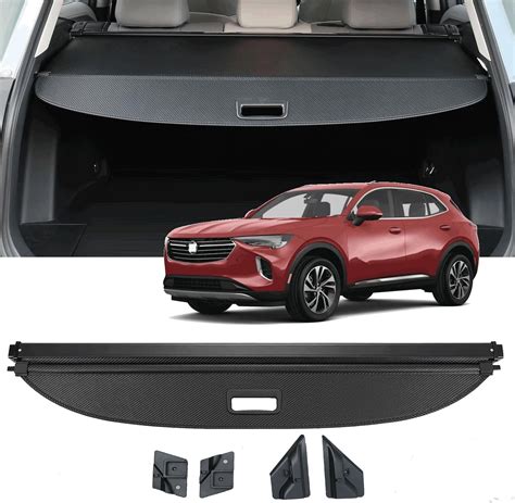 Cargo Cover Compatible with Buick Envision 2021-2023 Retractable Rear Trunk Cover Trunk Security ...