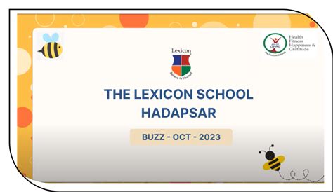 Academic Buzz | School Admission | Lexicon International School