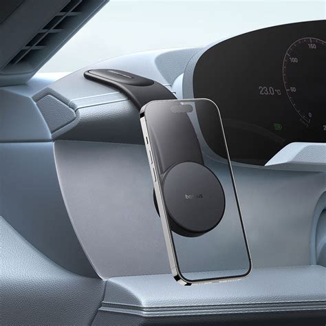 Baseus PrimeTrip C02 Air Magnetic Car Mount Stick-on Type Cluster Blac ...