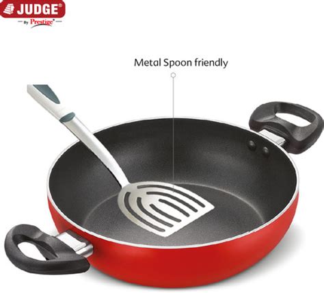 Judge by TTK Prestige Deluxe Kadhai 30 cm diameter with Lid 6 L ...