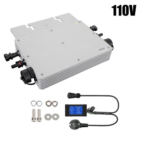 600W/110V IP65 Waterproof Solar Inverter Grid Tie India | Ubuy