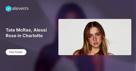 Tate McRae, Alessi Rose in Charlotte, Spectrum Center, Charlotte, 24 ...