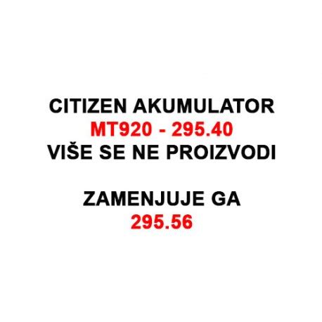 Citizen akumulator MT920 - Eki & Kale Company d.o.o.