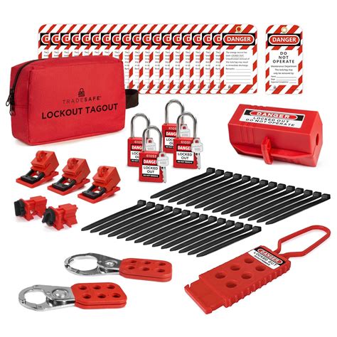 TRADESAFE Electrical Lockout Kit - Hasps, Circuit India | Ubuy