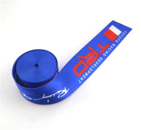 RED TRD Sports 3.6m CAR SEAT Belt – Caroxygen