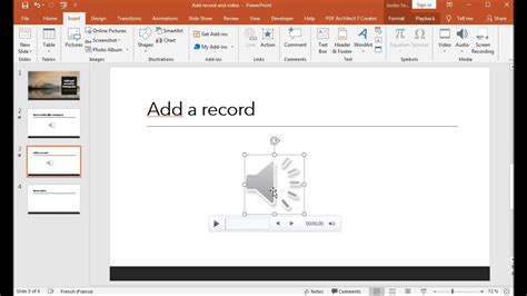 How to insert audio(sound) and video in Powerpoint