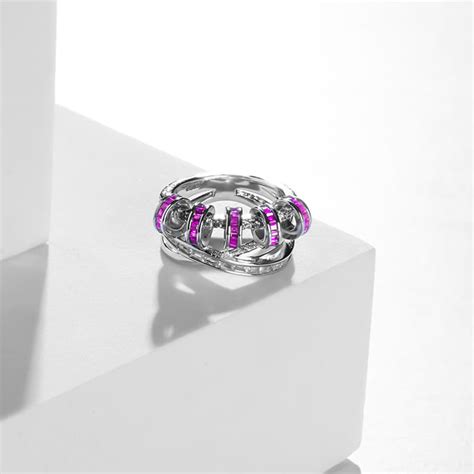 Cerulean Elegance Silver Ring - Touch925 Silver Jewellery
