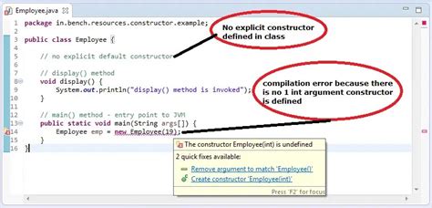 Image result for Default Constructor in Java Simple Program