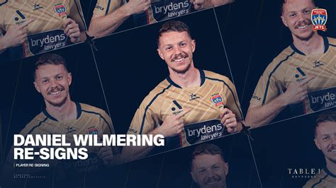 Daniel Wilmering Re-Signs - Newcastle Jets