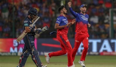 IPL: RCB bowlers flex muscles, bowl out Gujarat Titans for 147- The Week