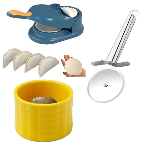 Buy TRADETEX Dumpling Maker 2 in 1, Momo Maker, Gujiya Maker Machine ...