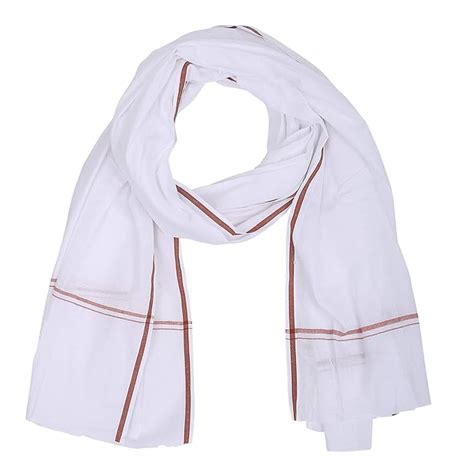 Buy Shree ji Puja Samagiri Kendra | 100% Cotton White Gamchha/Angochha ...
