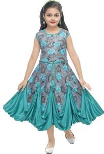 MRM CREATION Girls Calf Length Party Dress Price in India - Buy MRM ...