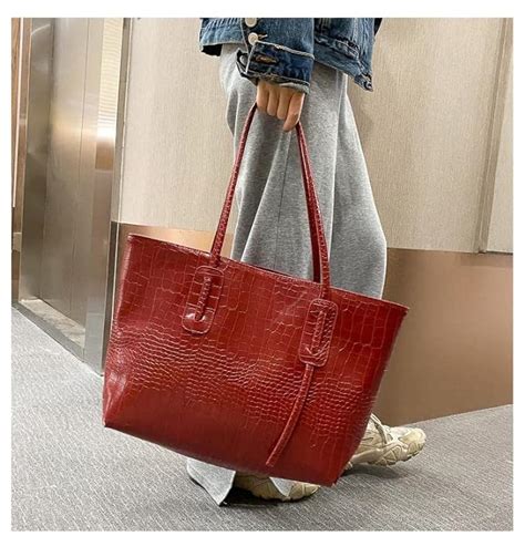 Croco debossed Casual wear Tote Bags – Shailly's