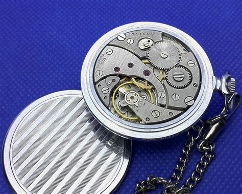 Open Pocket Watch Molnija. Antique. Vintage Mechanical watch