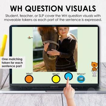 Spring Speech Therapy, Picture Scenes for Speech Therapy, WH Questions ...