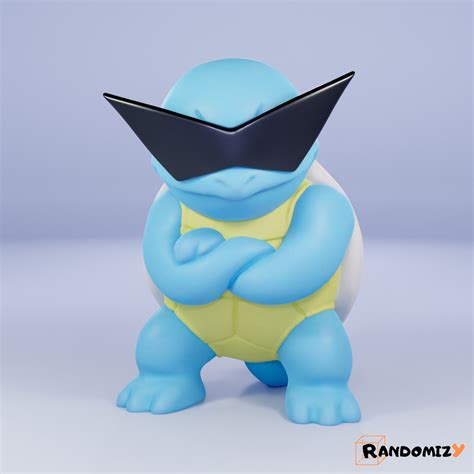 Squirtle Boss (With Sunglasses) (Fanart) por Randomizy | Tienda de ...