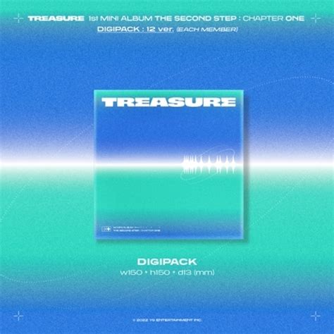 TREASURE 1st MINI ALBUM THE SECOND STEP CHAPTER ONE DIGIPACK ver and ...