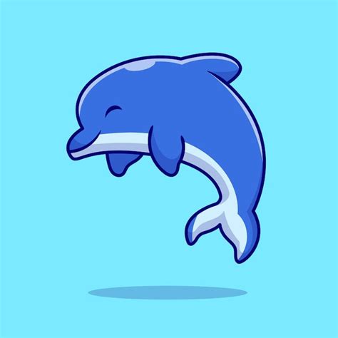 Dolphin cartoon Images - Free Download on Freepik