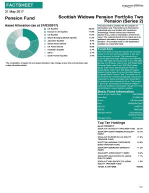 Fillable Online Scottish Widows Pension Portfolio Two Fax Email Print ...