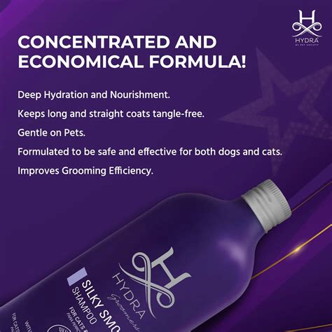 HYDRA GROOMERS SILKY SMOOTH SHAMPOO 1 LITRE - 27133