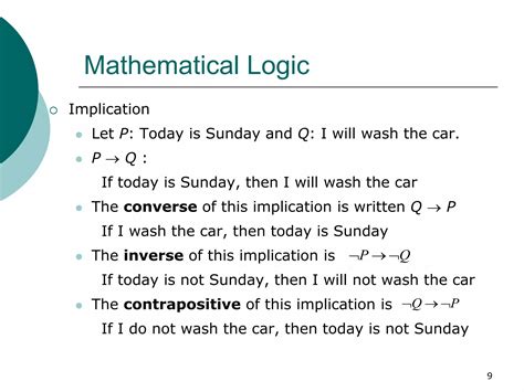 Image result for Math Logic Theory Examples