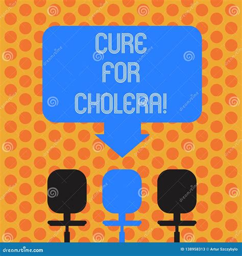 Writing Note Showing Cure for Cholera. Business Photo Showcasing Restoration of Lost Fluids and ...