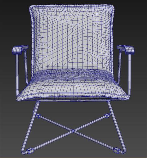 №176休闲椅建模渲染过程 - 普象网