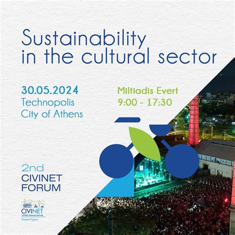 Sustainability in the cultural sector @2nd CIVINET FORUM Since the ...