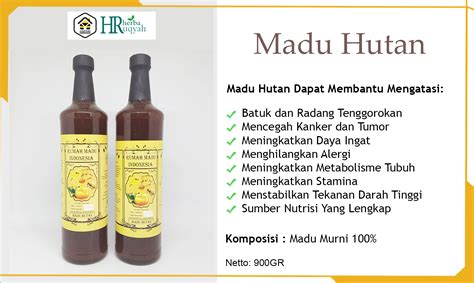 manfaat madu hutan bawang lanang
